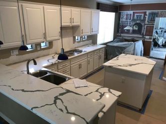 Kitchen quartz and granite