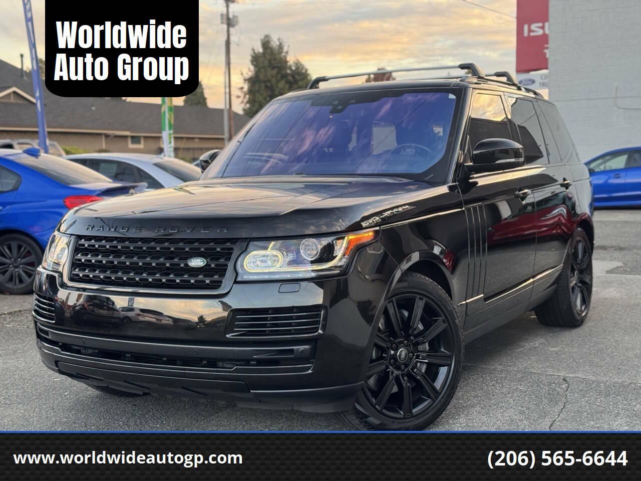 2017 Land Rover Range Rover