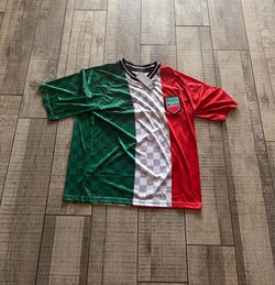 Umbro Mexico Soccer National Team Jersey Green White Red "MEXICO" Men’s Size Large