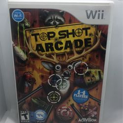 Top Shot Arcade Nintendo Wii 