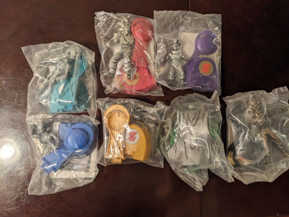 Dragon Ball Z Burger King Toys Complete Set