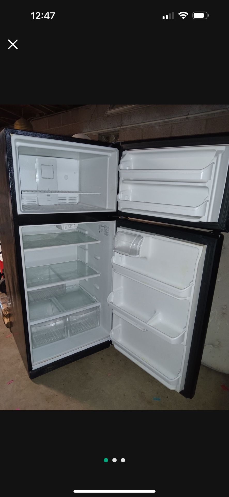 Black Nice Fridge