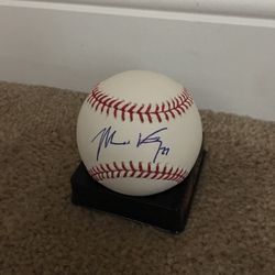 Matt Kemp signed Official MLB Baseball