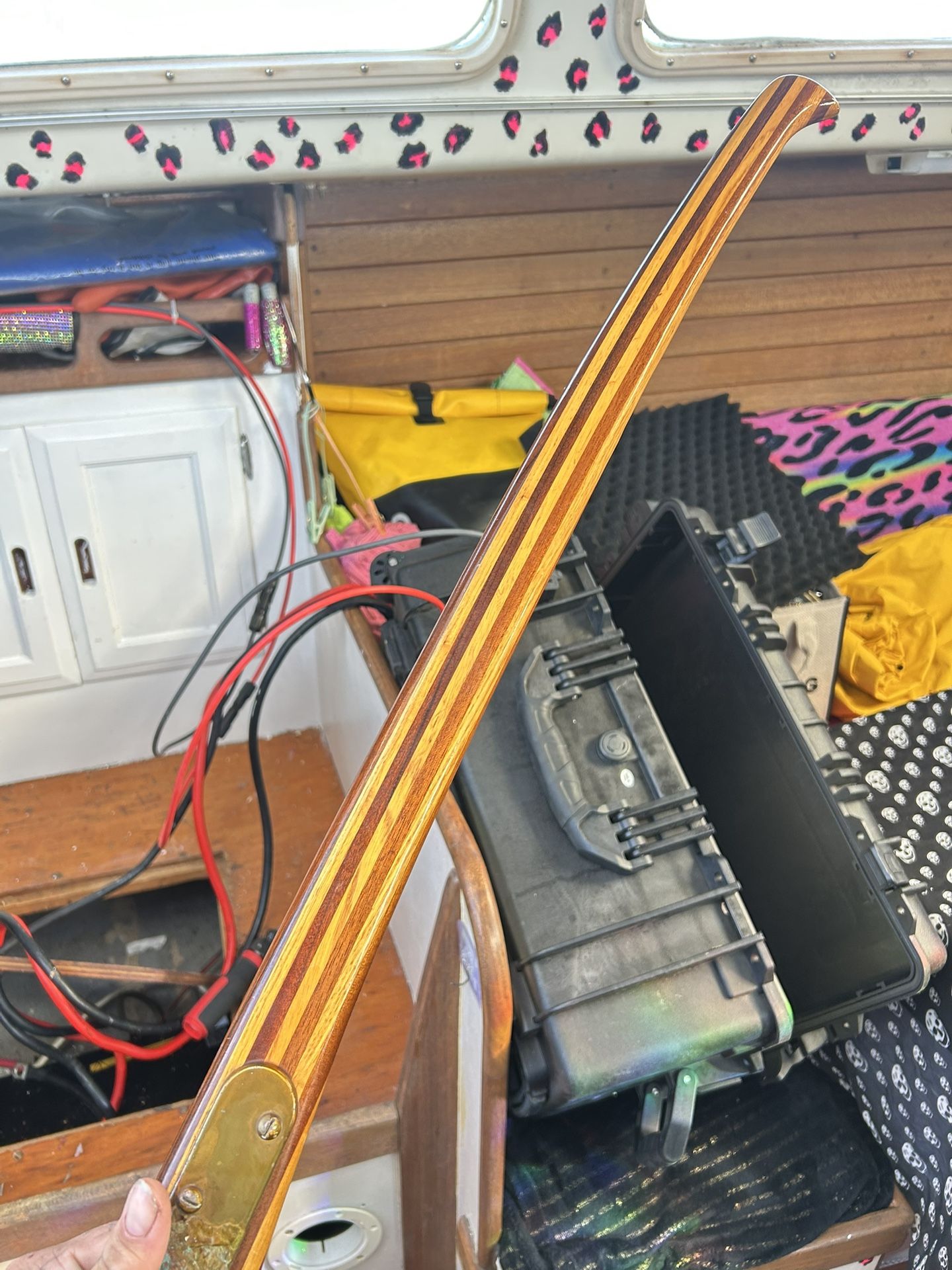 Wood Dinghy Tiller 29”