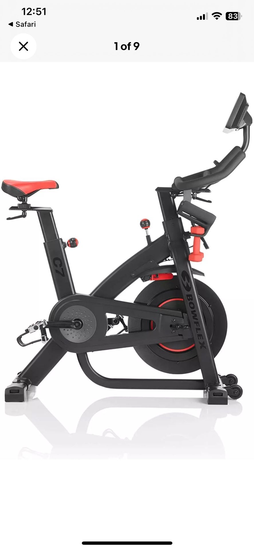 Bowflex C7 Exercise Bike