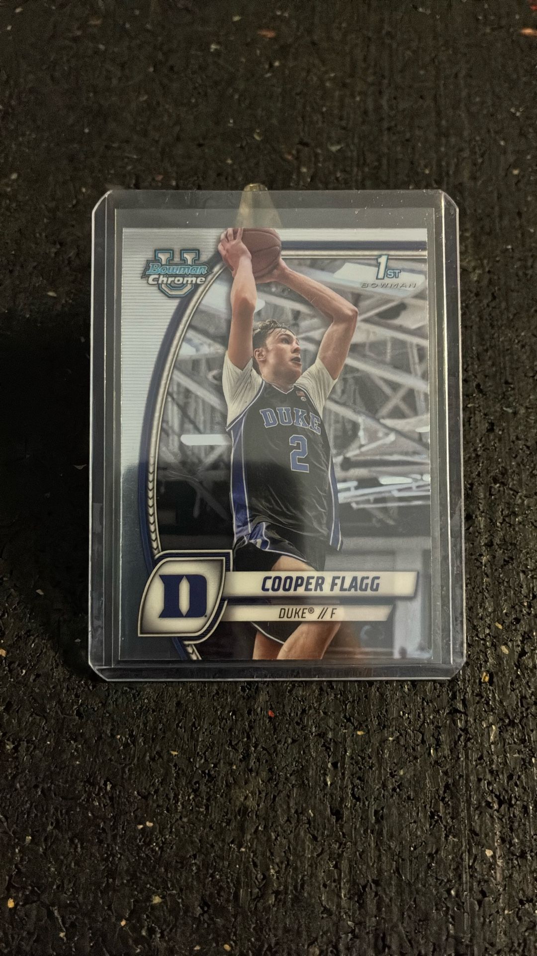 COOPER FLAG 2024-25 Bowman Chrome U 1st Bowman #16 Duke Blue Devils