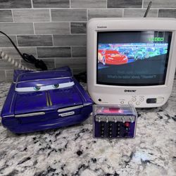 Sony trinitron 9inch and rare Disney cars dvd player