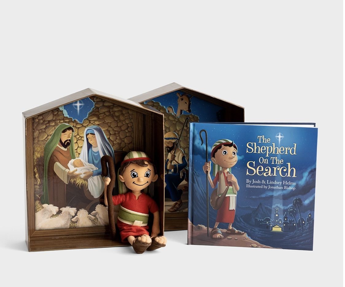 NEW  The Shepherd on the Search - Finding Christ in Christmas.  Use like Elf on Shelf … 