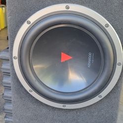 KENWOOD 12" Sub And Amp