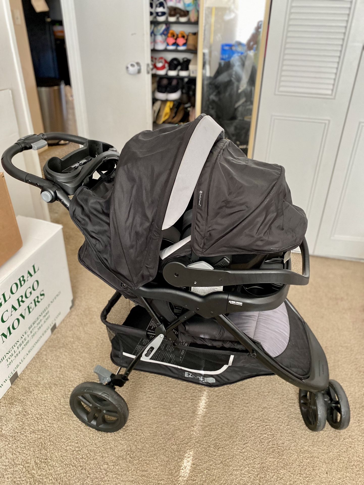 Baby trend Ez Ride Plus Stroller With Car Seat