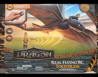 How To Train Your Dragon 2, RC Flying Toothless Remote Control Toy by DreamWorks