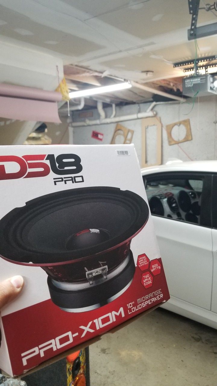 Ds18 pro loud midrange speakers 10"