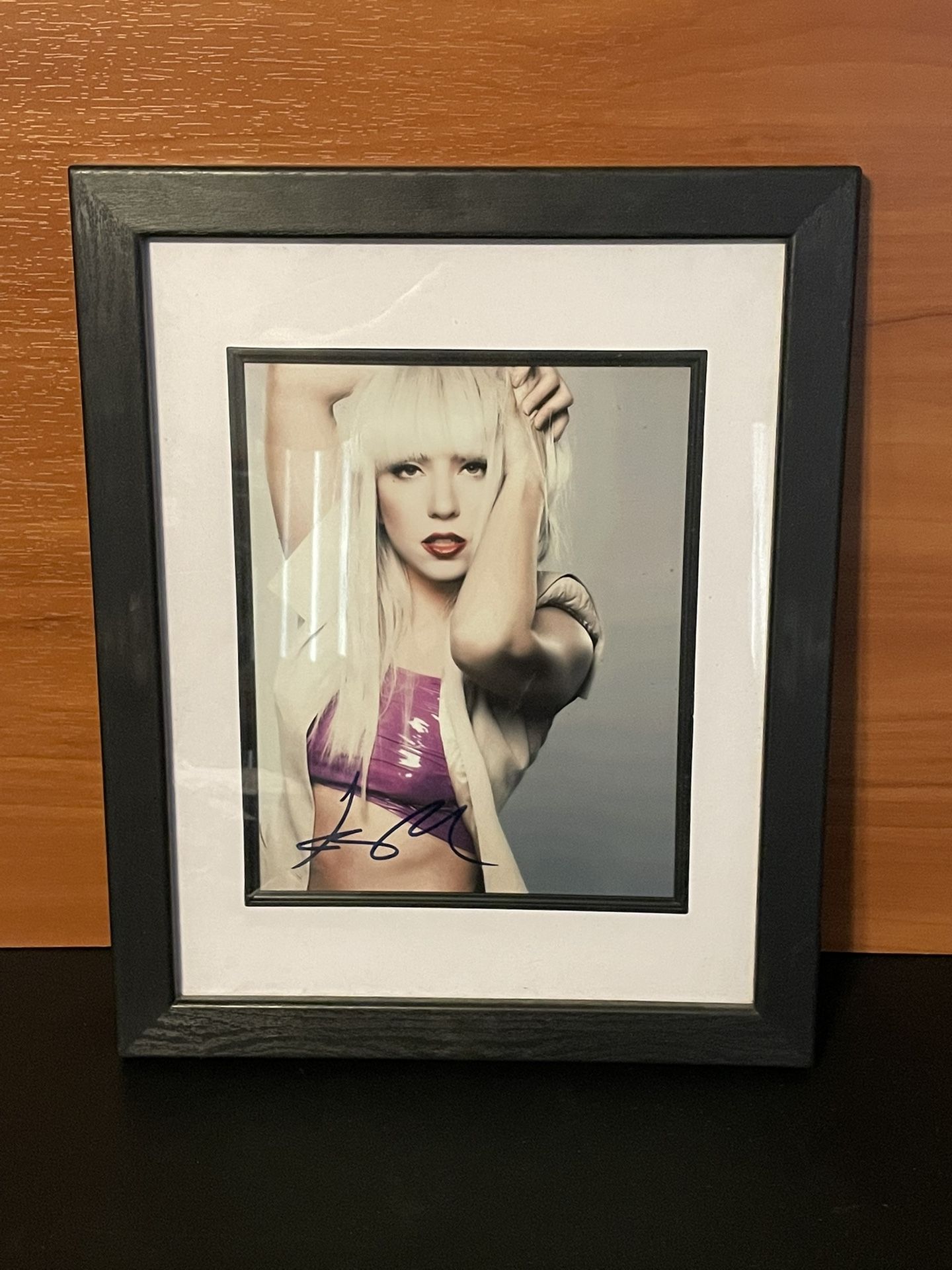 Authentic Lady Gaga Autographed Picture