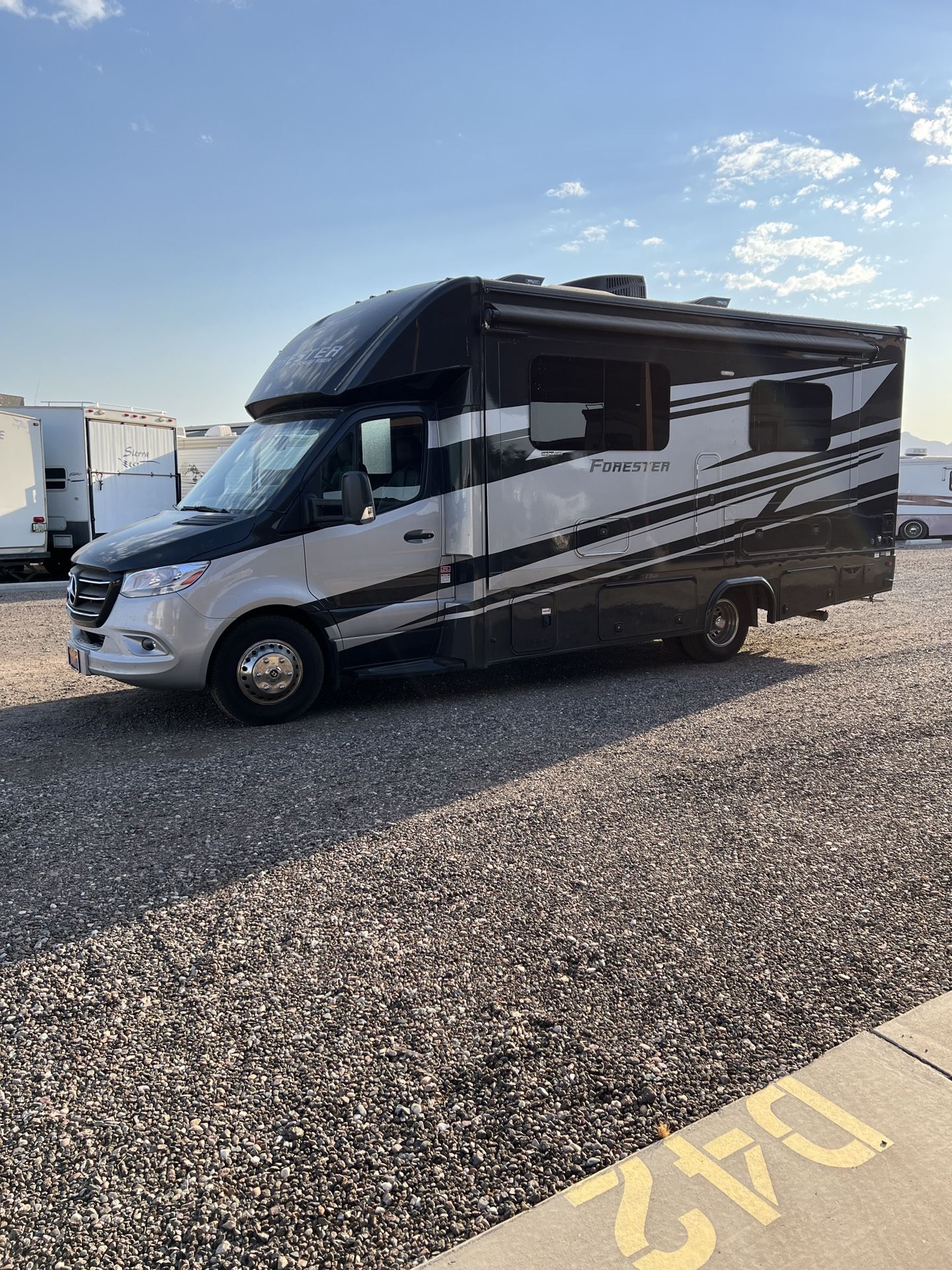 2022 Class C Mercedes Sprinter motorhome