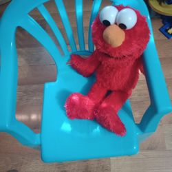 ELMO, Laughing, Giggling, Vibrating with Chair