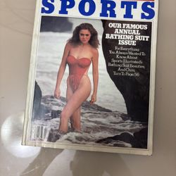 INSIDE SPORTS Magazine Feb 28 1981 BATHING SUIT Swimsuit Issue 1st One