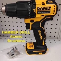 Dewalt New Hammer Drill Atomic Brushless -2 Speeds