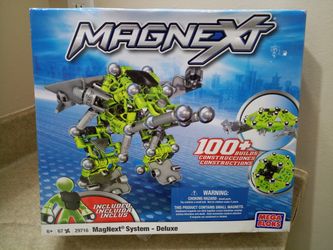 COLLECTIBLE 2009 MEGA BLOKS MAGNEXT SYSTEM DELUXE **NIP**