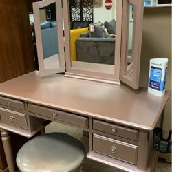 Vanity With Stool 