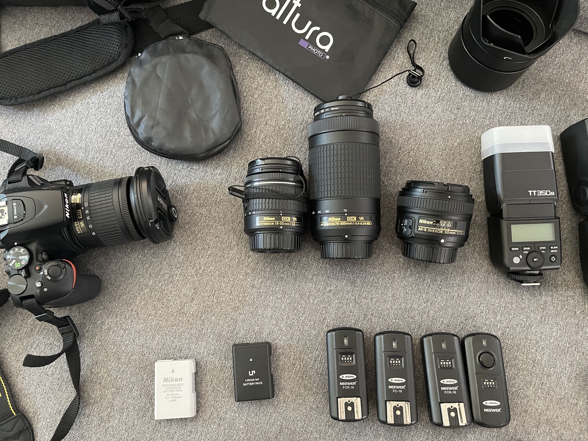 Nikon D5600 With Lens And More - Like New