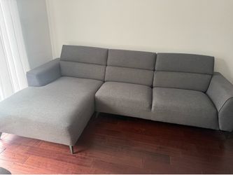 Living Spaces L-shaped sofa