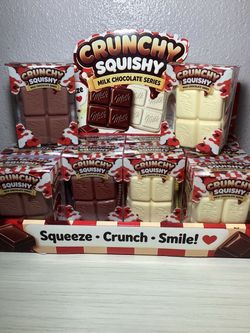 Crunchy Chocolate Bar Squishy