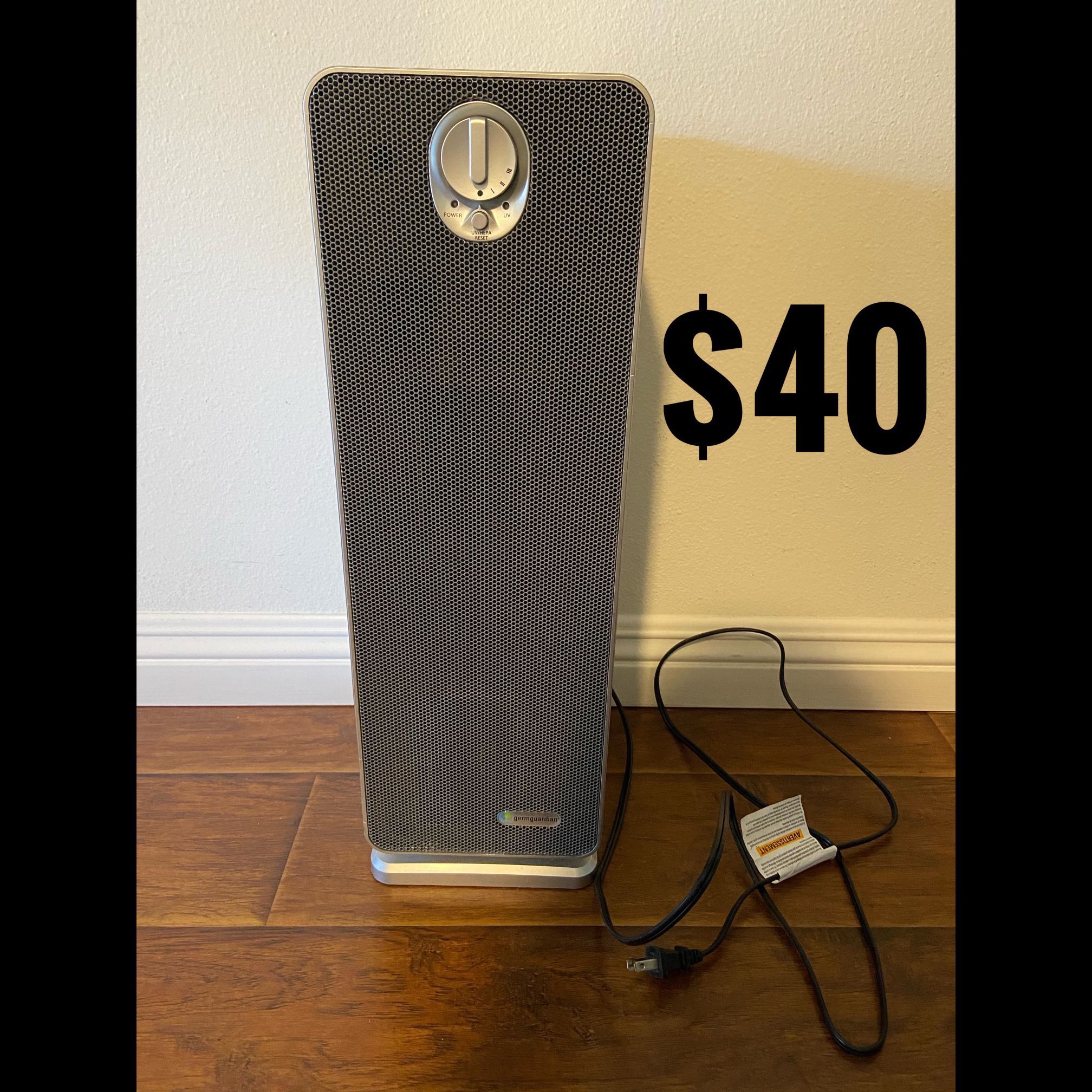 GermGuardian Air Purifier And Odor Reduction Tower
