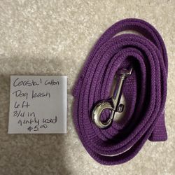 Coastal Cotton Dog Leash 