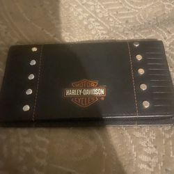 Harley Davidson Check Book Holder 