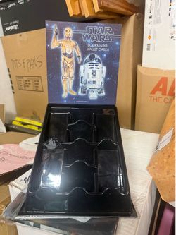 Vintage 1996 Star Wars Bookmarks & Wallet Cards Countertop Display Authentic