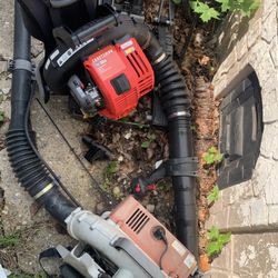 See Add Must take Both  Gas Leaf Blowers 