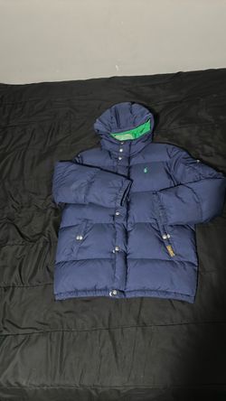 Boys polo coat size large 14-16