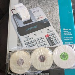 Vintage Texas Instruments Calculator With Printer