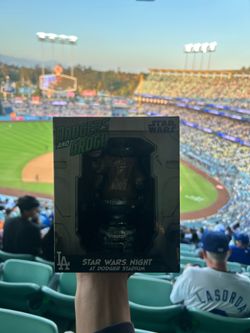 Dodgers Grogu Star Wars Night  Dodger Stadium