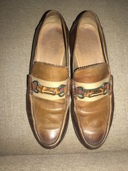 Gucci Brown bamboo Loafers