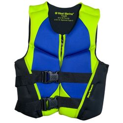 📍 West Marine Youth Life Jacket – USCG Approved | 50–90 lbs