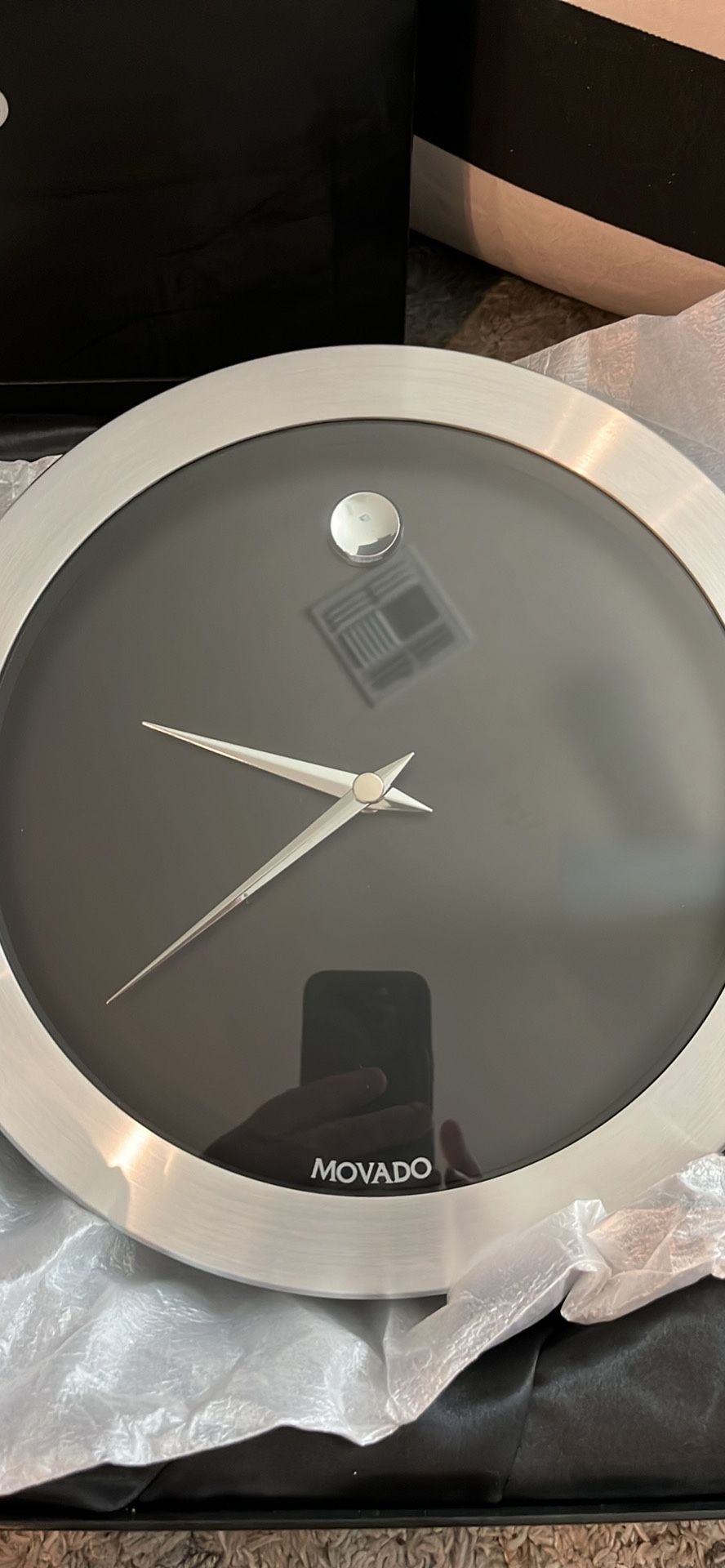*PRICE DROP* Vintage MOVADO Wall Clock NEW