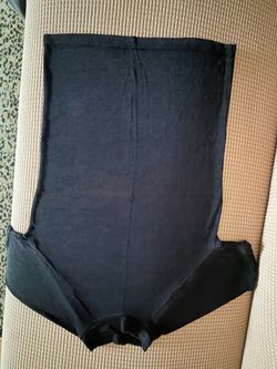 Black High-Waist Shaping Shorts