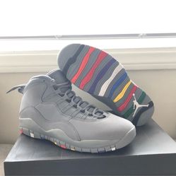 Retro Jordan 10 “Cool Grey” Size 10 Brand New (in Box) 