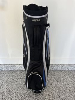 Nitro Cart Golf Bag Black, Blue, and White