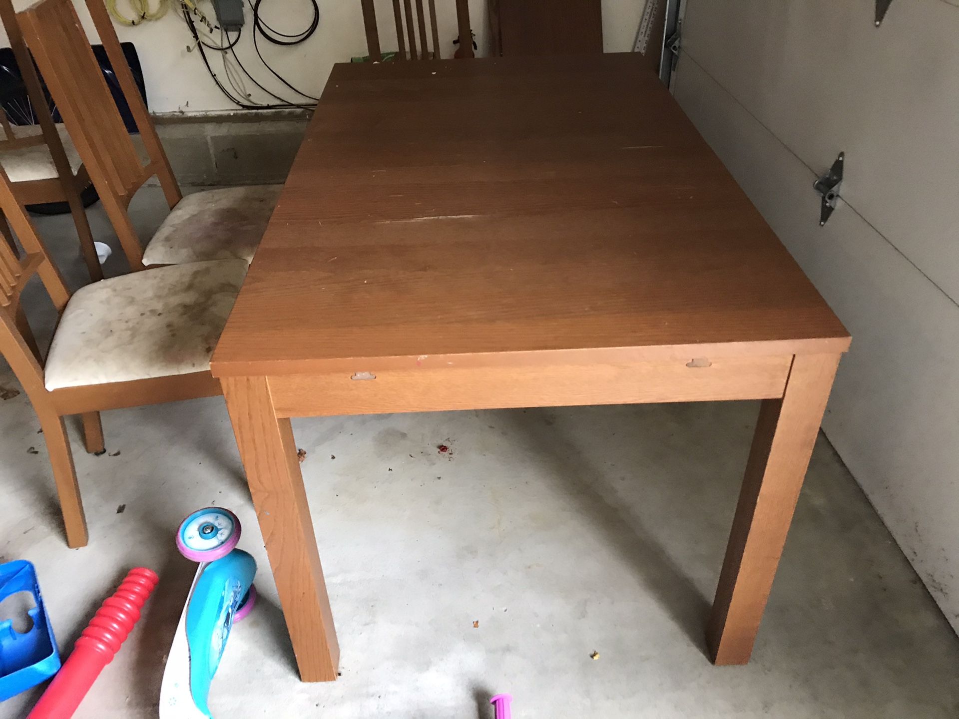 Kitchen table and chairs