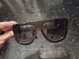 Leico Fashion Oversized Flat Top Tortoiseshell Sunglasses