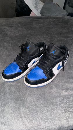Air Jordan 1’s Royal Blue, Black, White Size 10.5