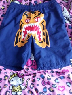 Bape tiger beach Shorts