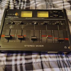 Realistic Stereo Mixer. 