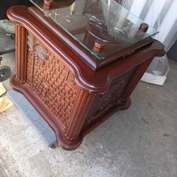 Antique Table And Truck _$165 