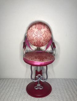 American Girl/our generation Doll Salon Chair (height Adjustable)