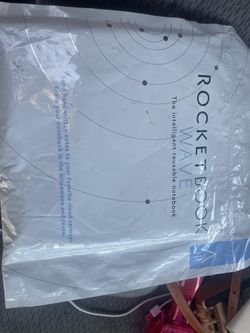Smart Binder !! Rocketbook Wave! Reusable Notebook