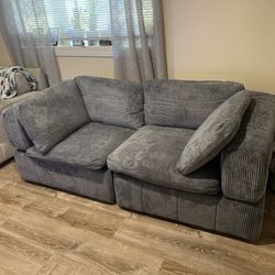 Gray Modular Couch