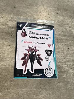 SDCC 2025 Mecha Break Narukami sticker sheet